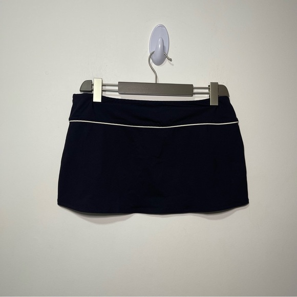 Ralph Lauren Women’s Black Mini Micro Skirt Y2K Style Athletic preppy Tennis M - Picture 4 of 7